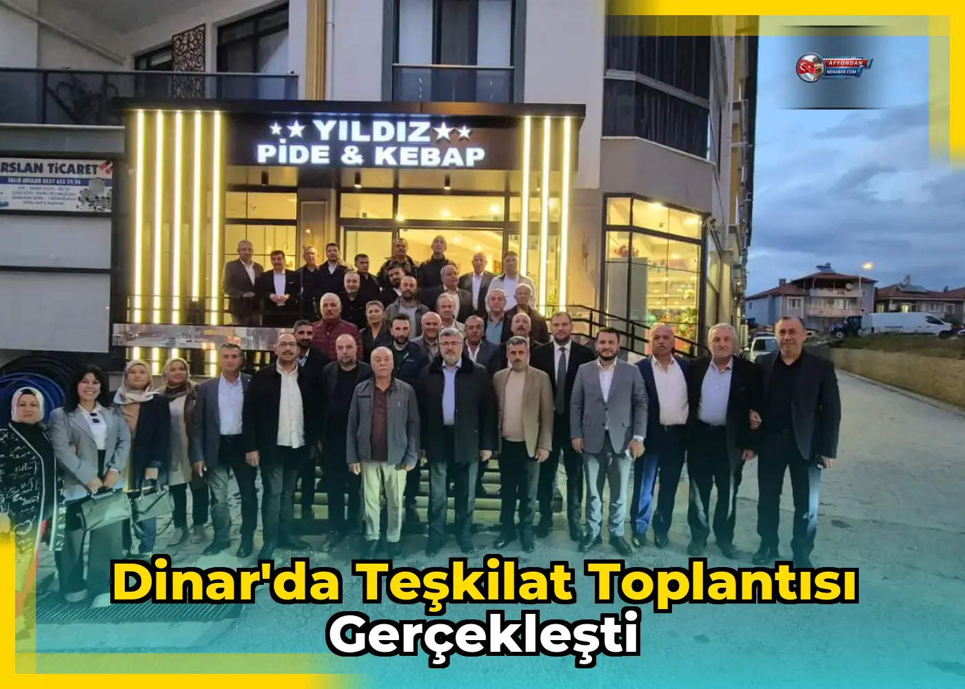 Dinar'da Teşkilat Toplantısı Gerçekleşti