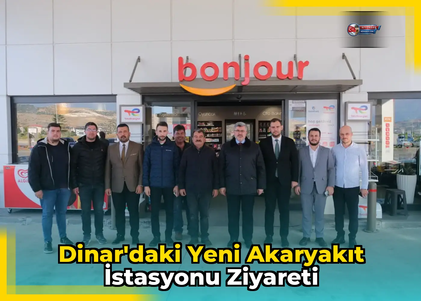 Dinar'daki Yeni Akaryakıt İstasyonu Ziyareti