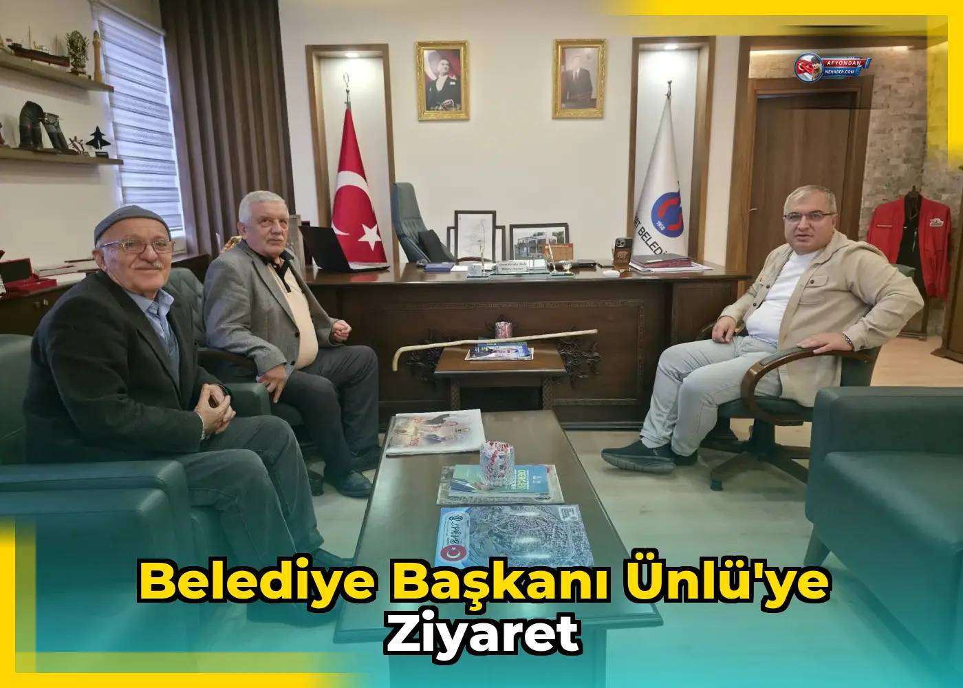 Belediye Başkanı Ünlü'ye Ziyaret