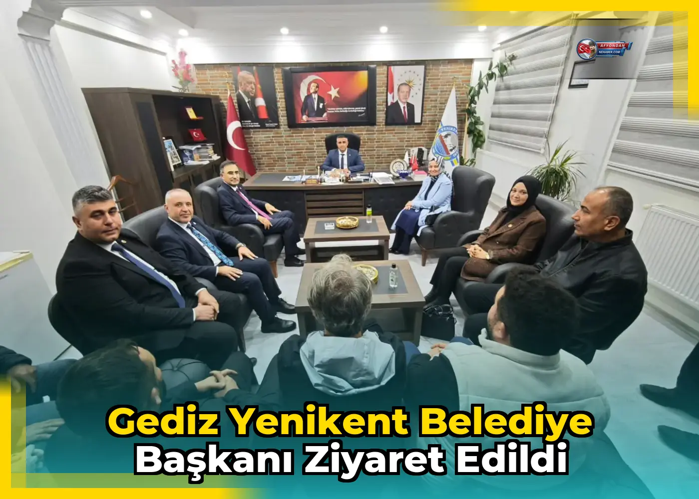 Gediz Yenikent Belediye Başkanı ziyaret edildi