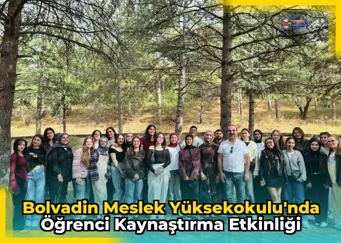 Bolvadin Meslek Yüksekokulu'nda Öğrenci Kaynaştırma Etkinliği
