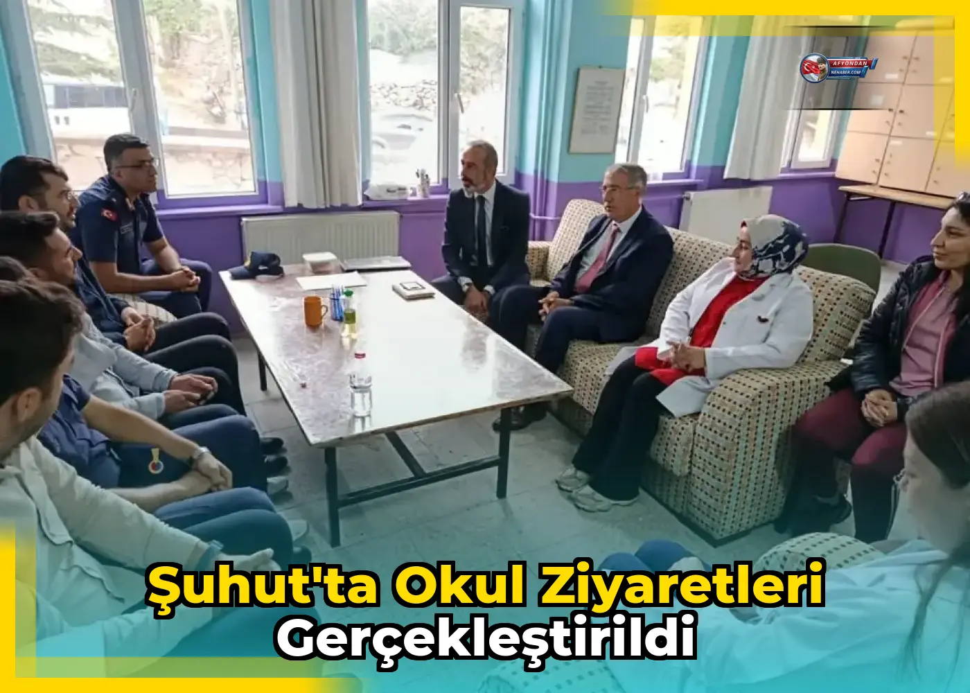 Şuhut'ta Okul Ziyaretleri Gerçekleştirildi