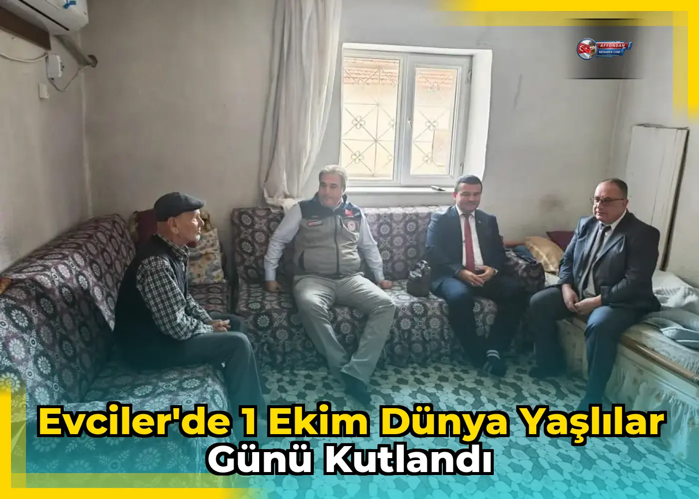 Evciler'de 1 Ekim Dünya Yaşlılar Günü Kutlandı