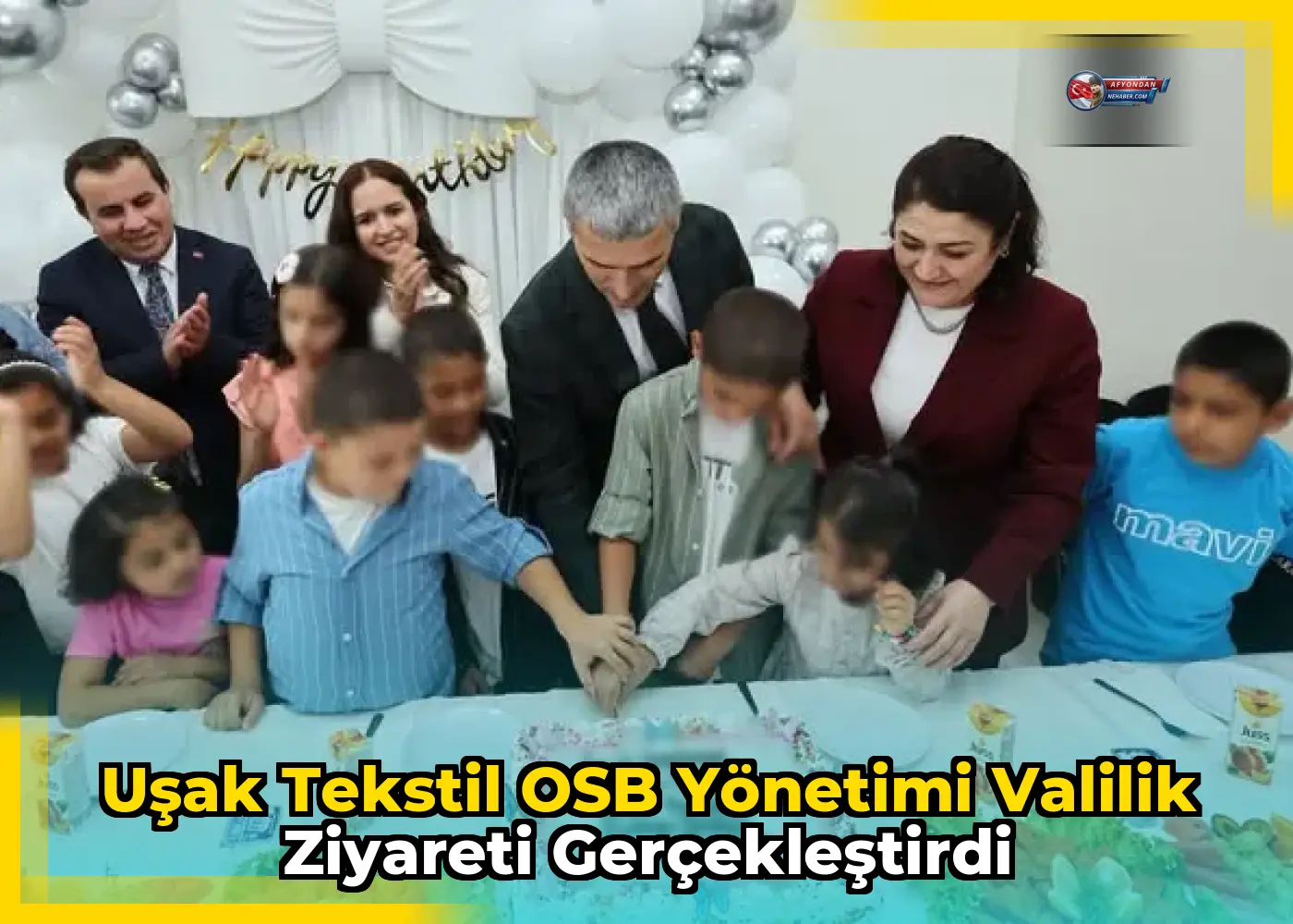 Uşak Tekstil OSB Yönetimi Valilik Ziyareti Gerçekleştirdi