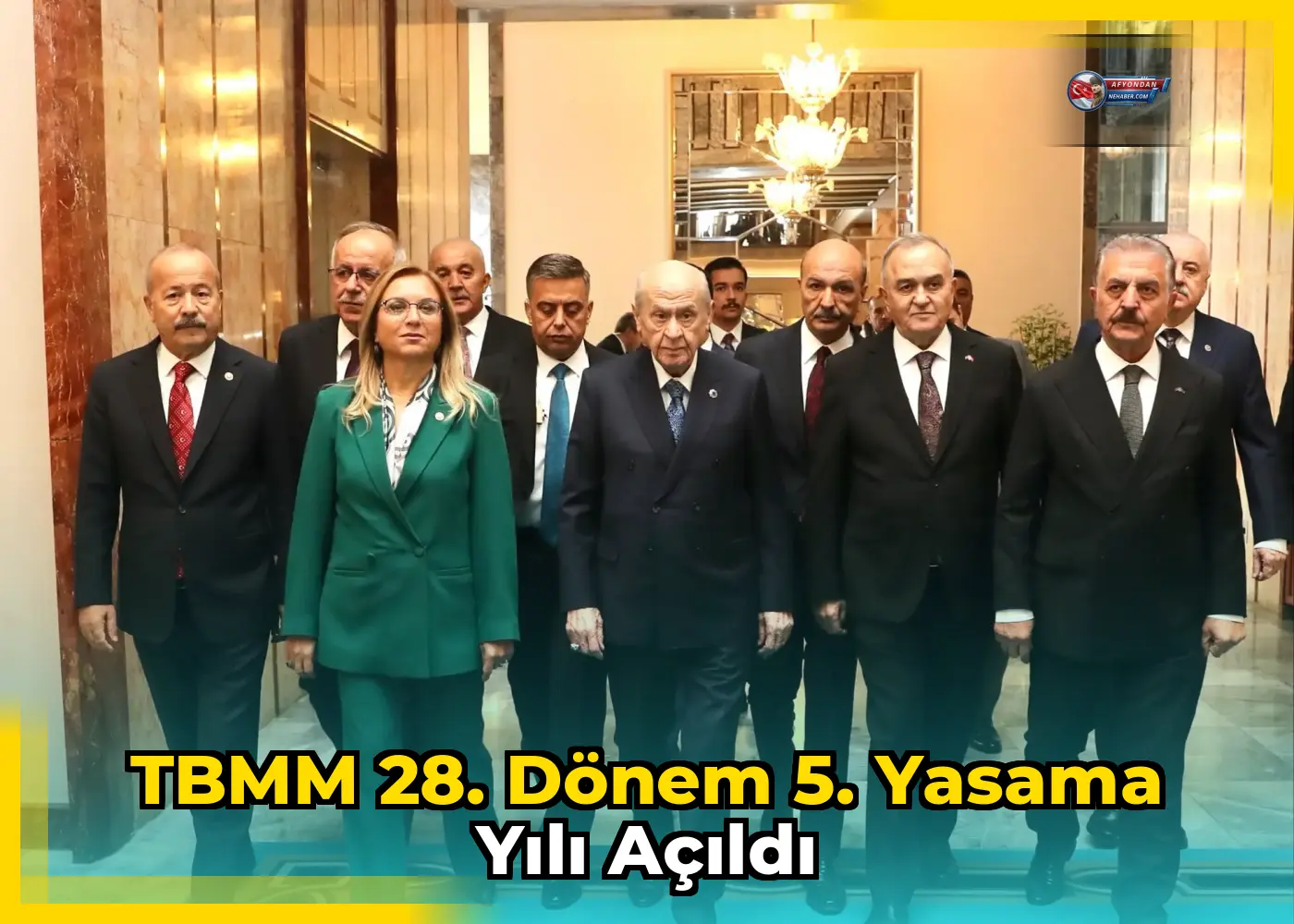 TBMM 28. Dönem 5. Yasama Yılı Açıldı