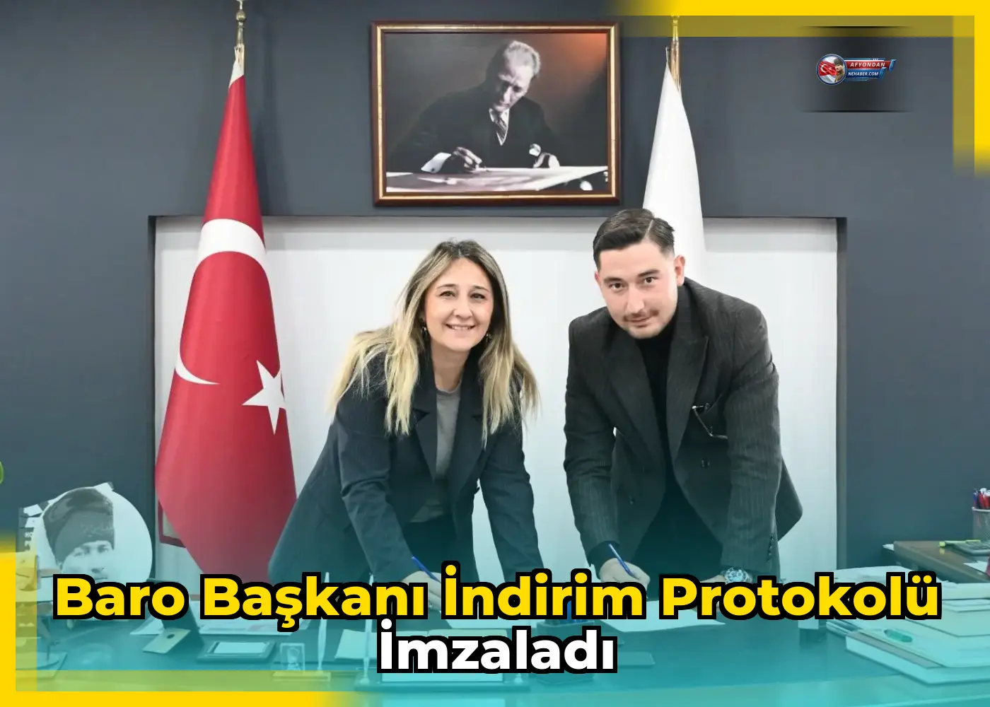 Baro Başkanı İndirim Protokolü İmzaladı