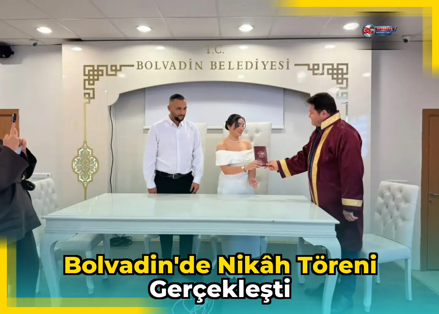 Bolvadin'de Nikâh Töreni Gerçekleşti