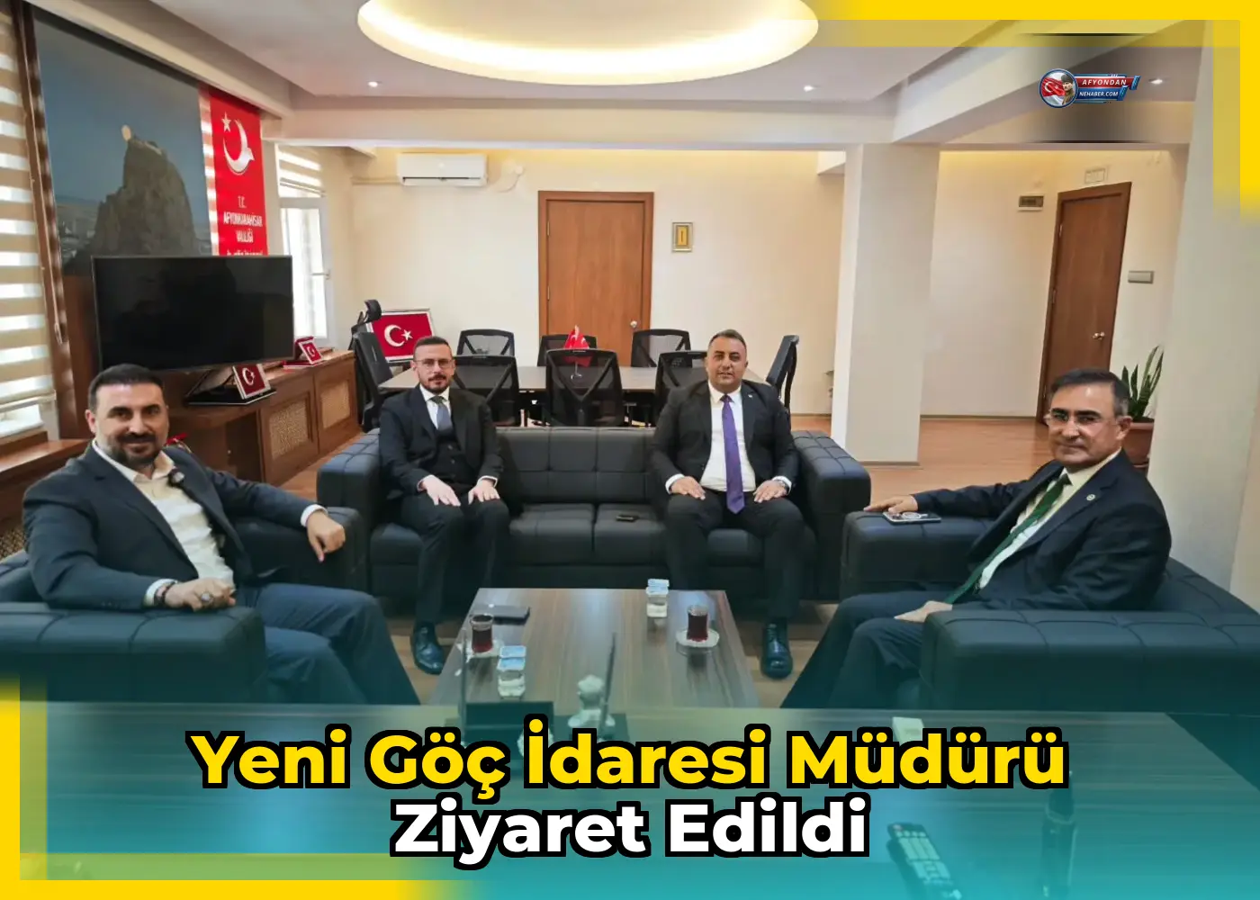 Yeni Göç İdaresi Müdürü Ziyaret Edildi