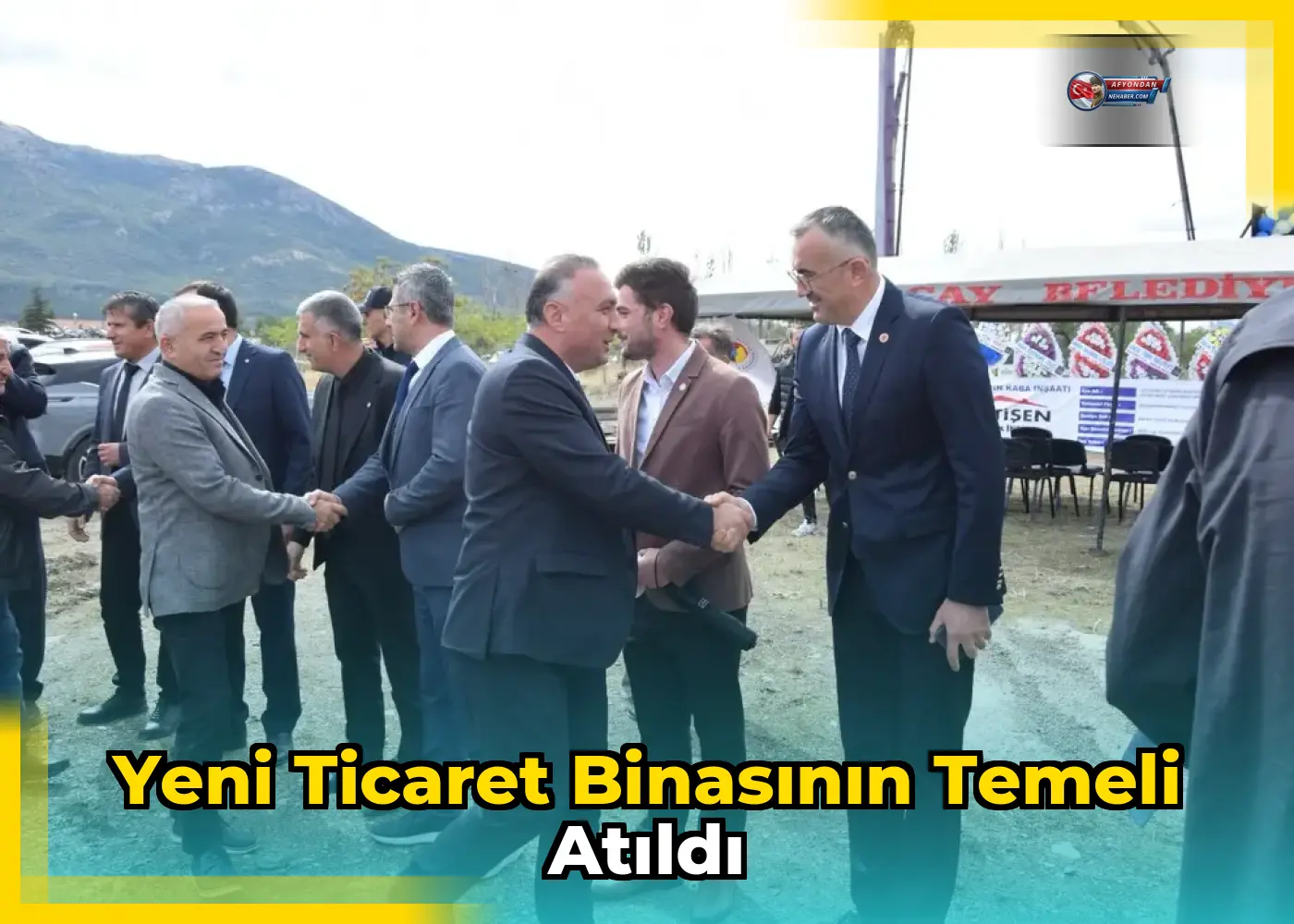 Yeni Ticaret Binasının Temeli Atıldı