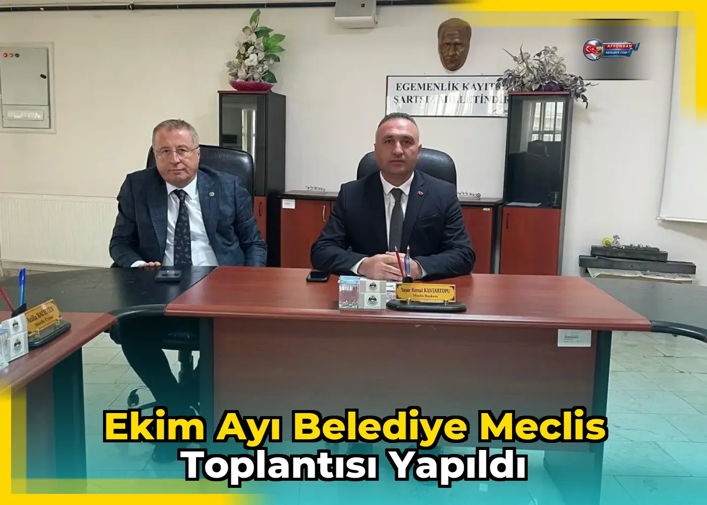 Ekim Ayı Belediye Meclis Toplantısı Yapıldı