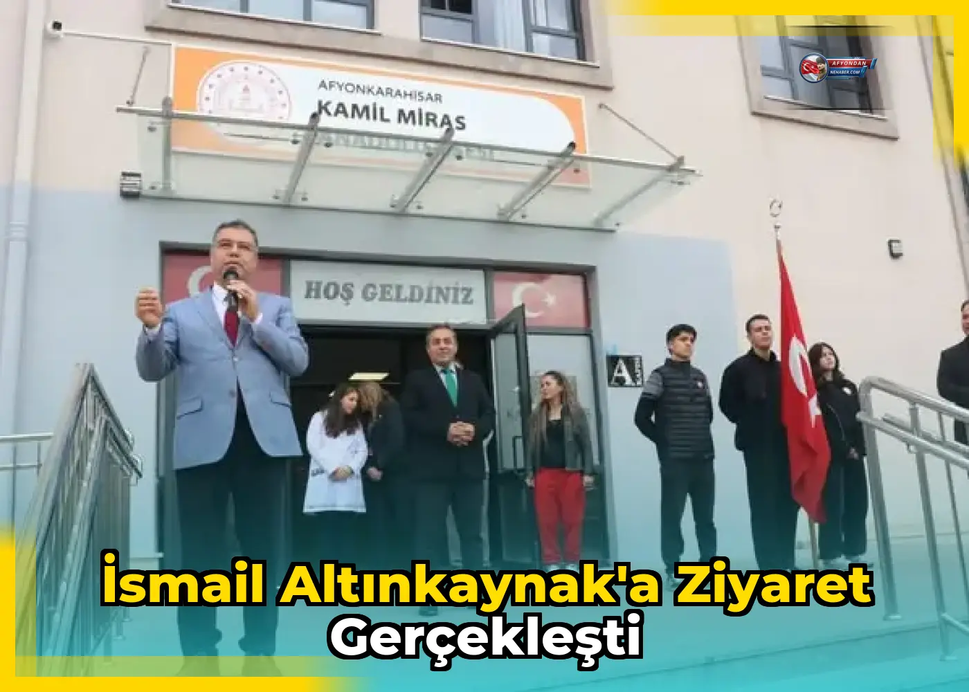 İsmail Altınkaynak'a Ziyaret Gerçekleşti