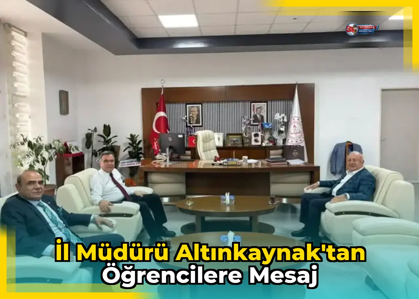 İl Müdürü Altınkaynak'tan Öğrencilere Mesaj