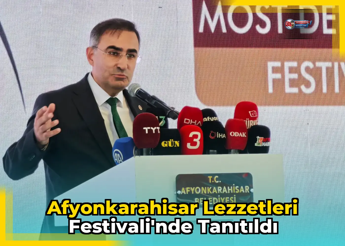 Afyonkarahisar Lezzetleri Festivali'nde Tanıtıldı
