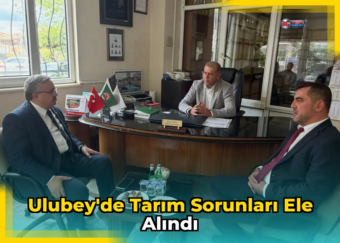 Ulubey'de tarım sorunları ele alındı