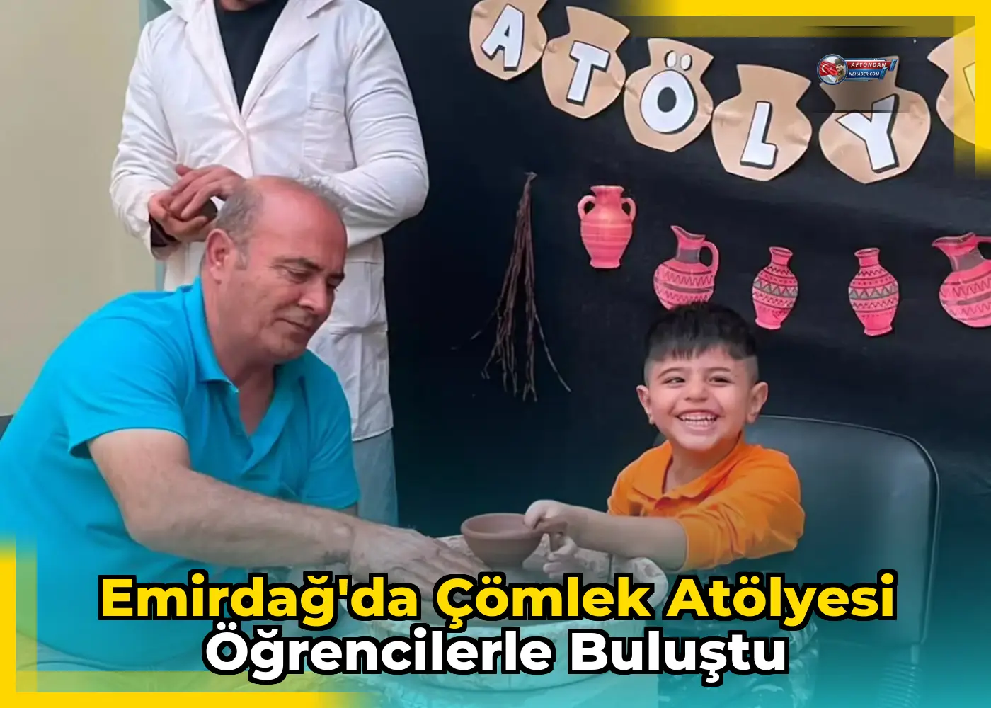 Emirdağ'da Çömlek Atölyesi Öğrencilerle Buluştu