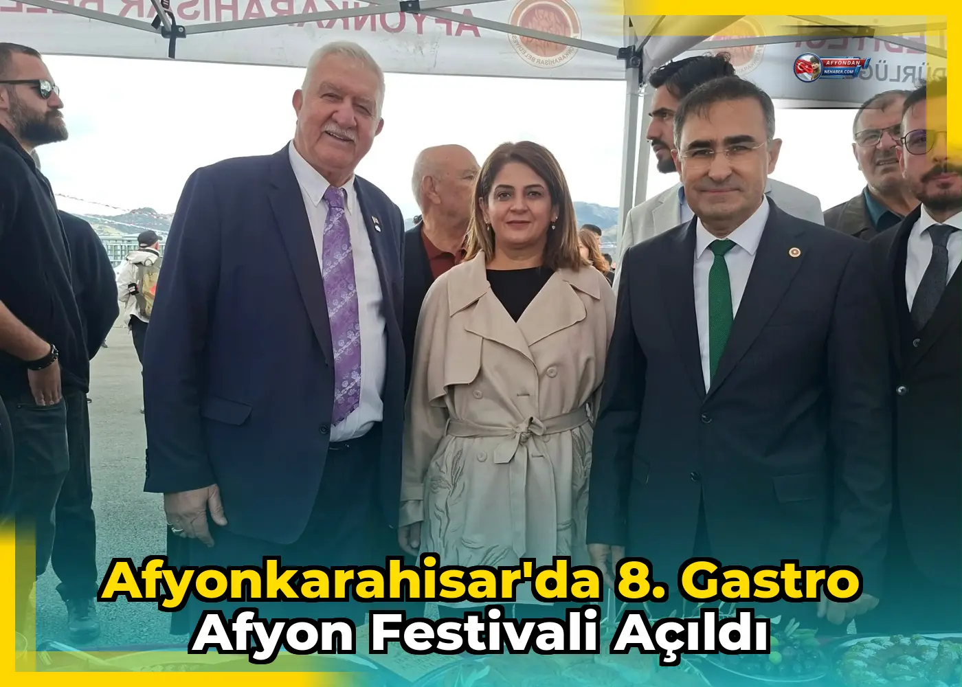 Afyonkarahisar'da 8. Gastro Afyon Festivali Açıldı