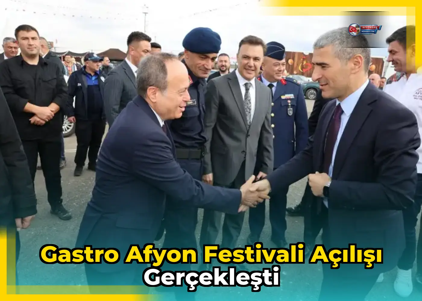 Gastro Afyon Festivali Açılışı Gerçekleşti