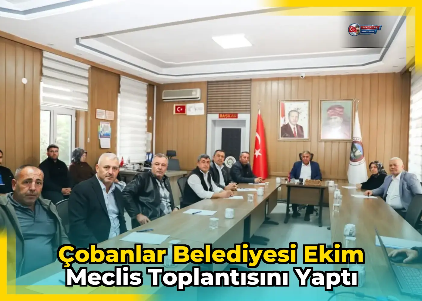 Çobanlar Belediyesi Ekim Meclis Toplantısını Yaptı