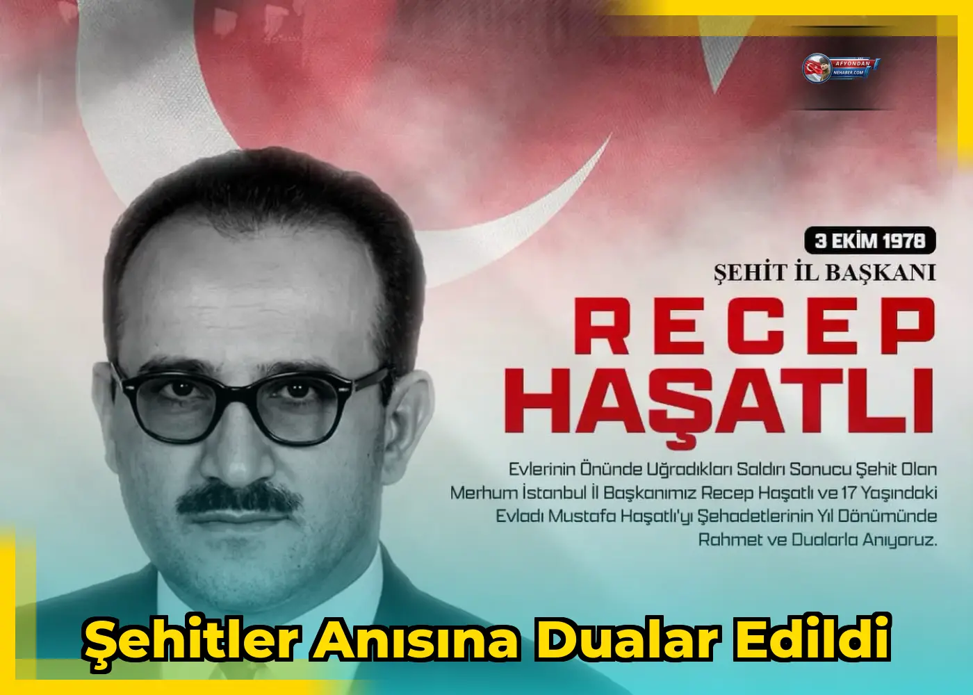 Şehitler Anısına Dualar Edildi