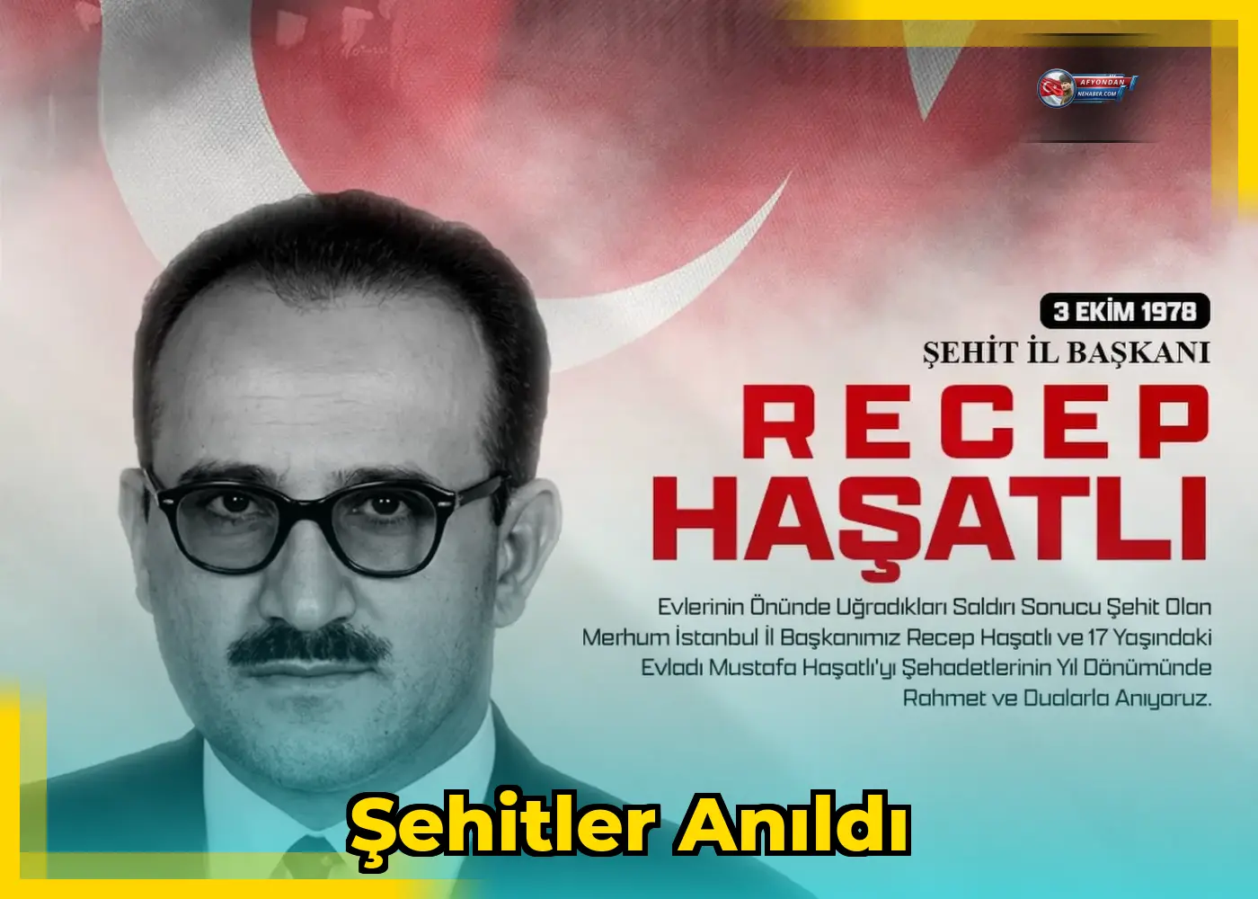 Şehitler Anıldı