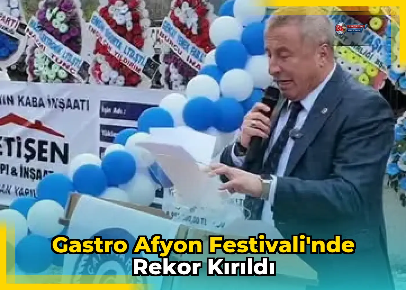 Gastro Afyon Festivali'nde Rekor Kırıldı