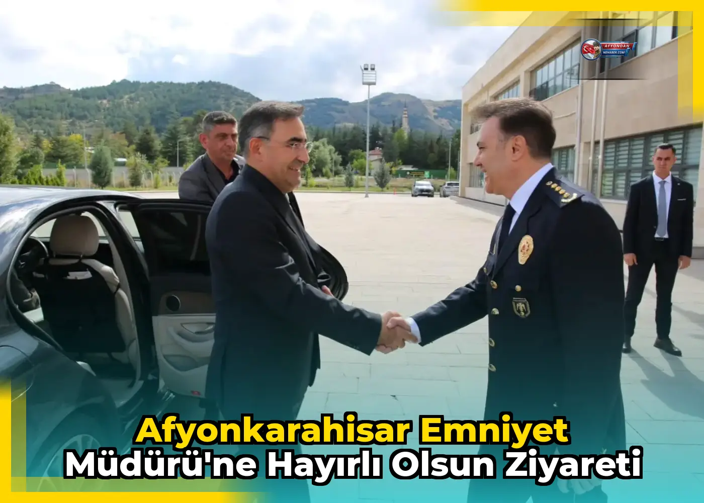 Afyonkarahisar Emniyet Müdürü'ne hayırlı olsun ziyareti