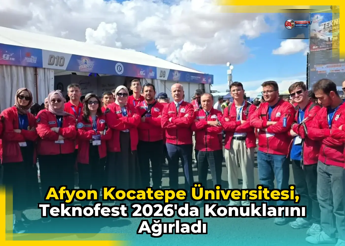 Afyon Kocatepe Üniversitesi, TEKNOFEST 2026'da konuklarını ağırladı
