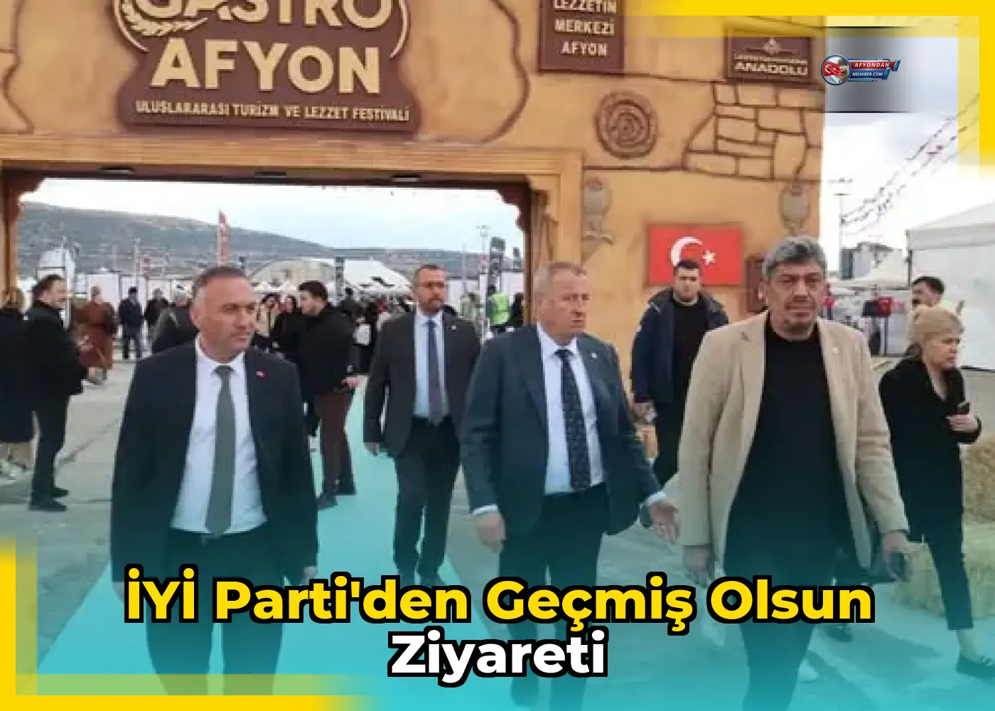 İYİ Parti'den Geçmiş Olsun Ziyareti