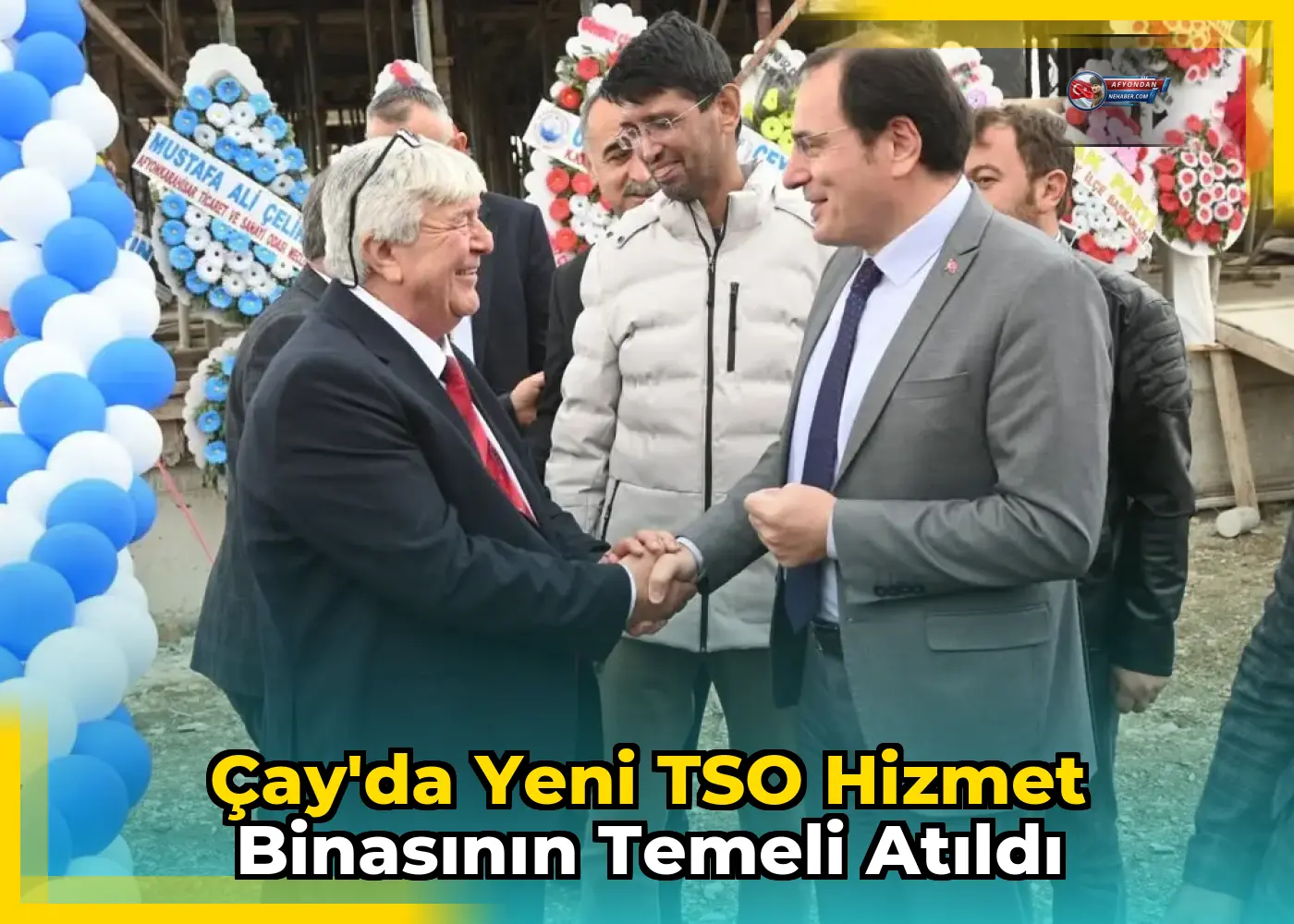 Çay'da Yeni TSO Hizmet Binasının Temeli Atıldı