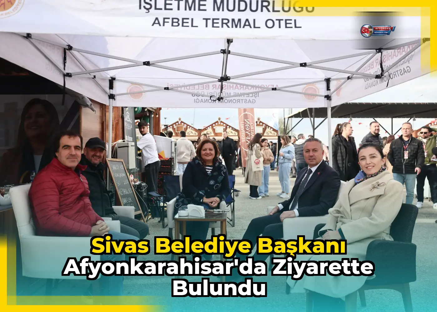 Sivas Belediye Başkanı Afyonkarahisar'da Ziyarette Bulundu