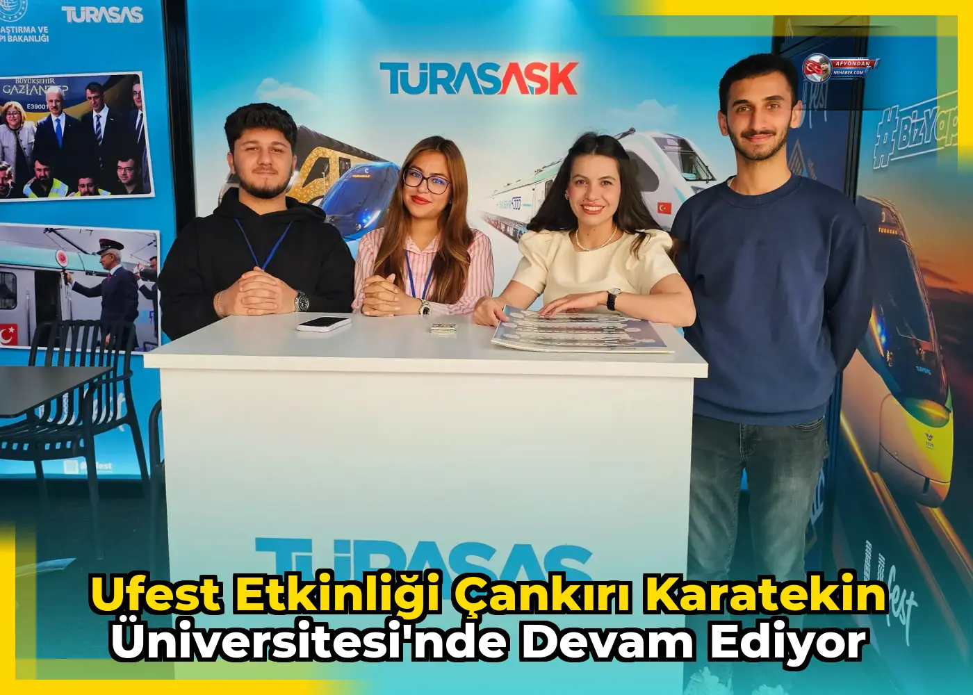UFest etkinliği Çankırı Karatekin Üniversitesi'nde devam ediyor