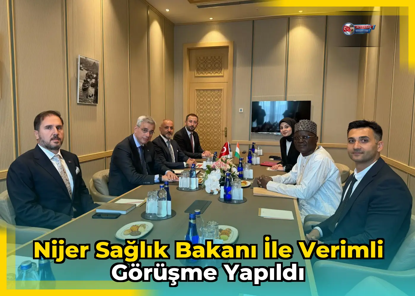 Nijer Sağlık Bakanı ile verimli görüşme yapıldı