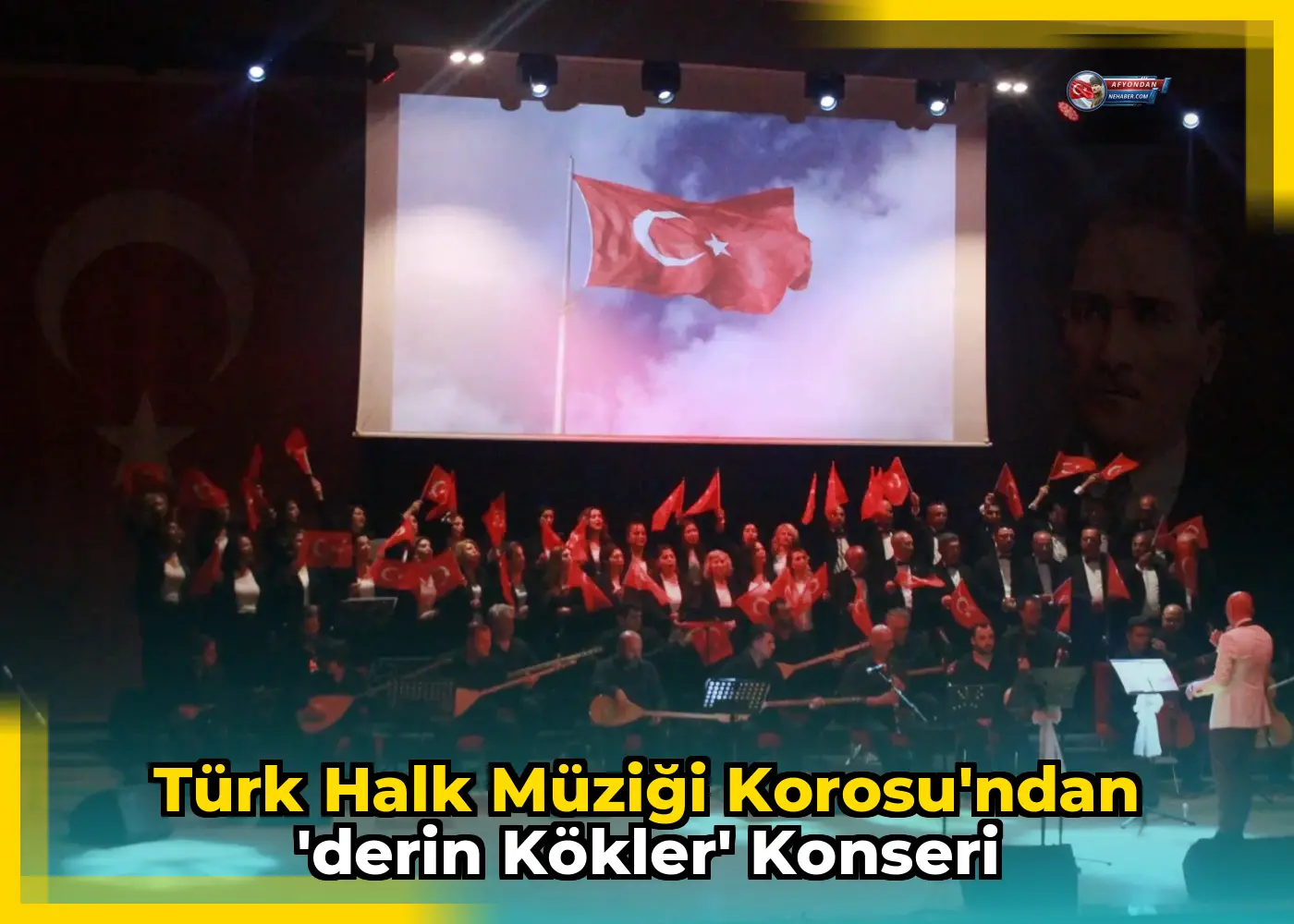 Türk Halk Müziği Korosu'ndan 'Derin Kökler' Konseri