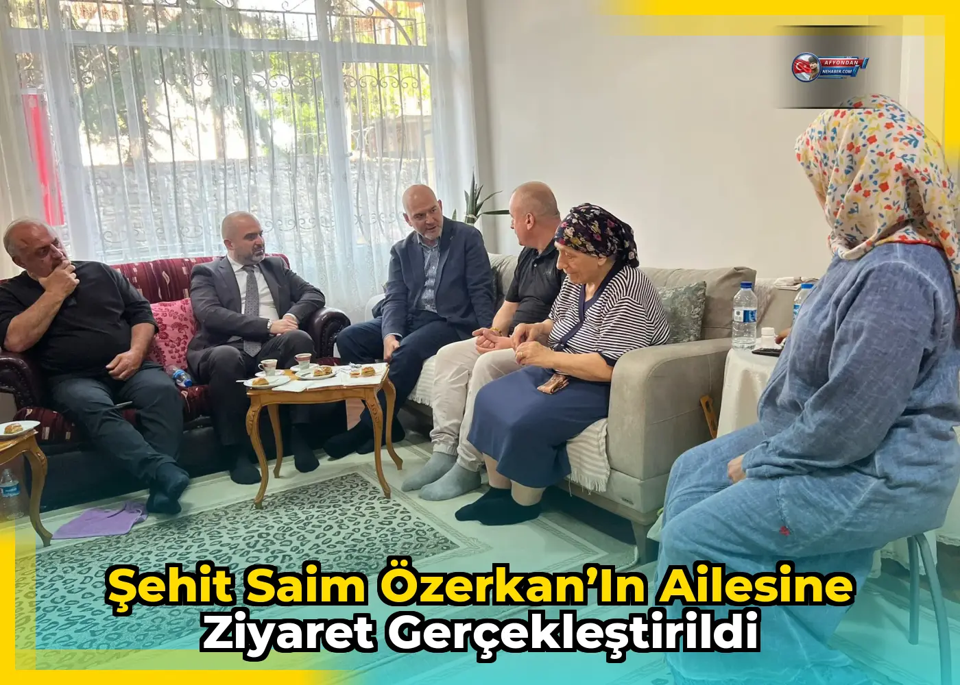 Şehit Saim Özerkan’ın ailesine ziyaret gerçekleştirildi