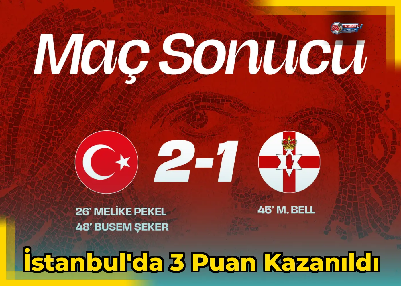 İstanbul'da 3 Puan Kazanıldı