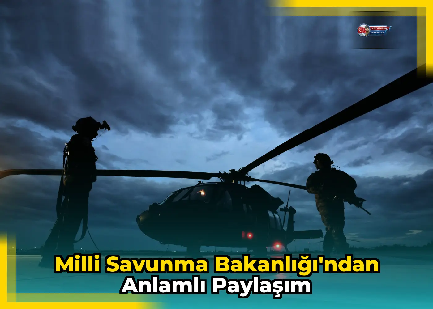 Milli Savunma Bakanlığı'ndan anlamlı paylaşım