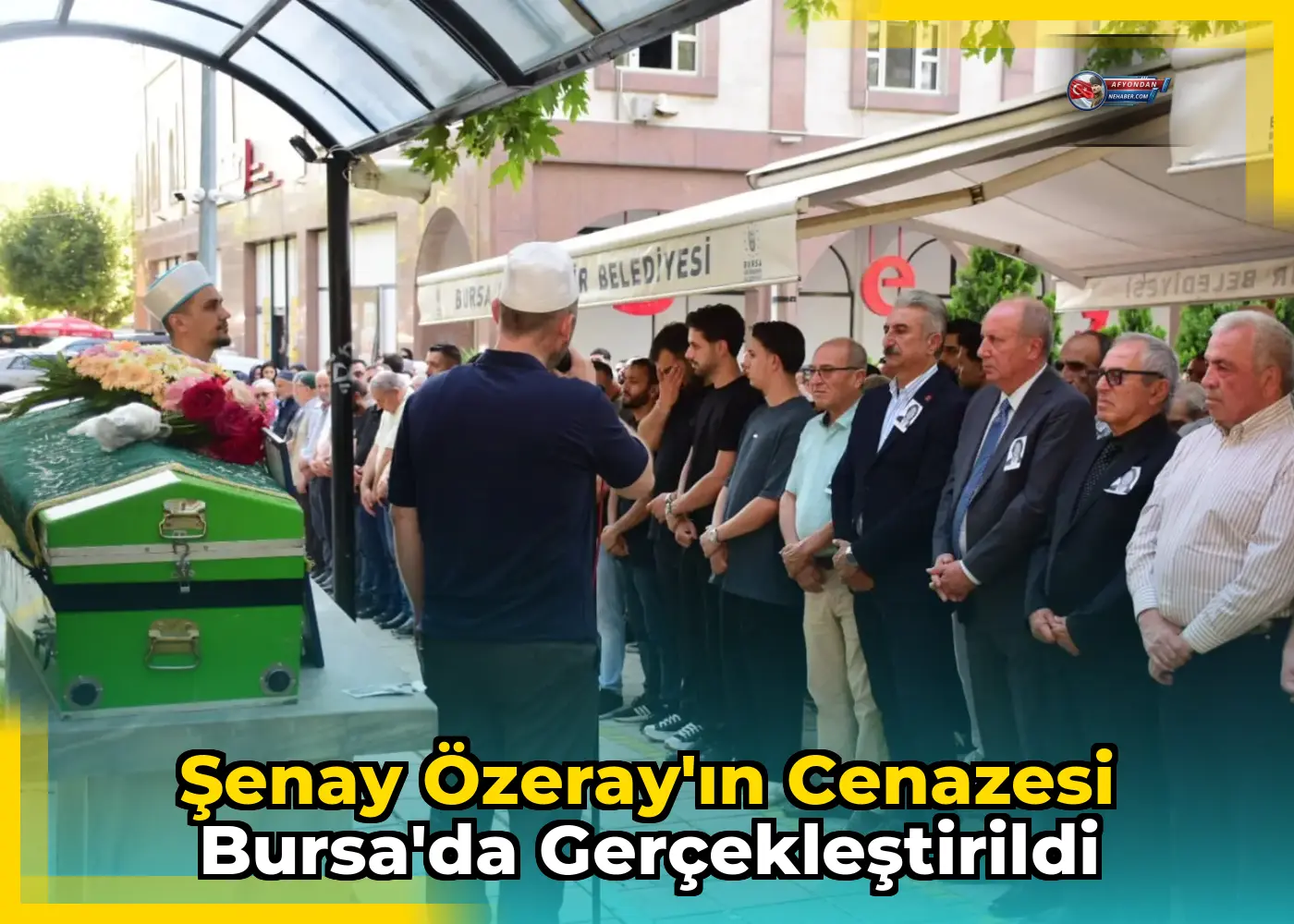 Şenay Özeray'ın cenazesi Bursa'da gerçekleştirildi