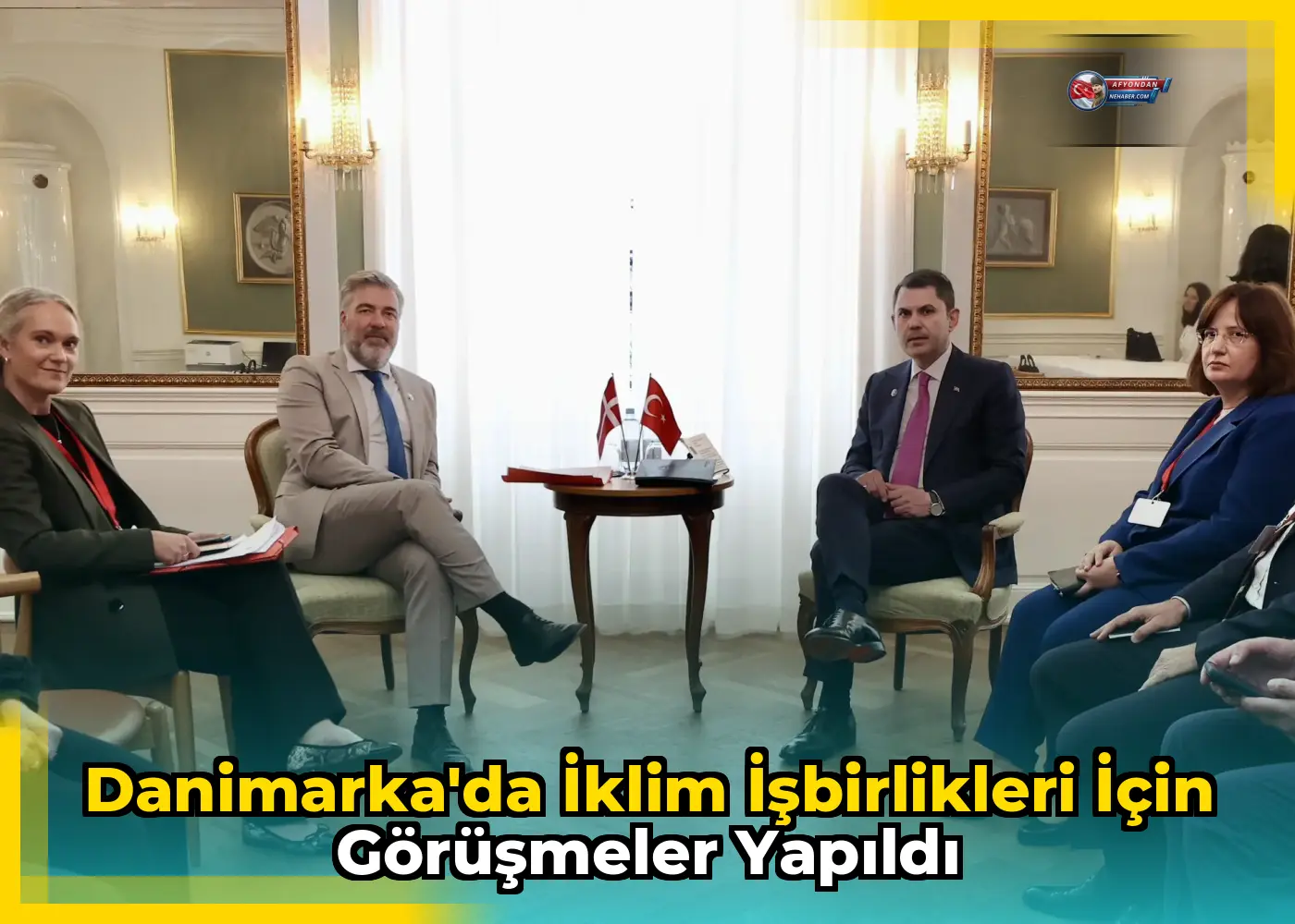 Danimarka'da iklim işbirlikleri için görüşmeler yapıldı