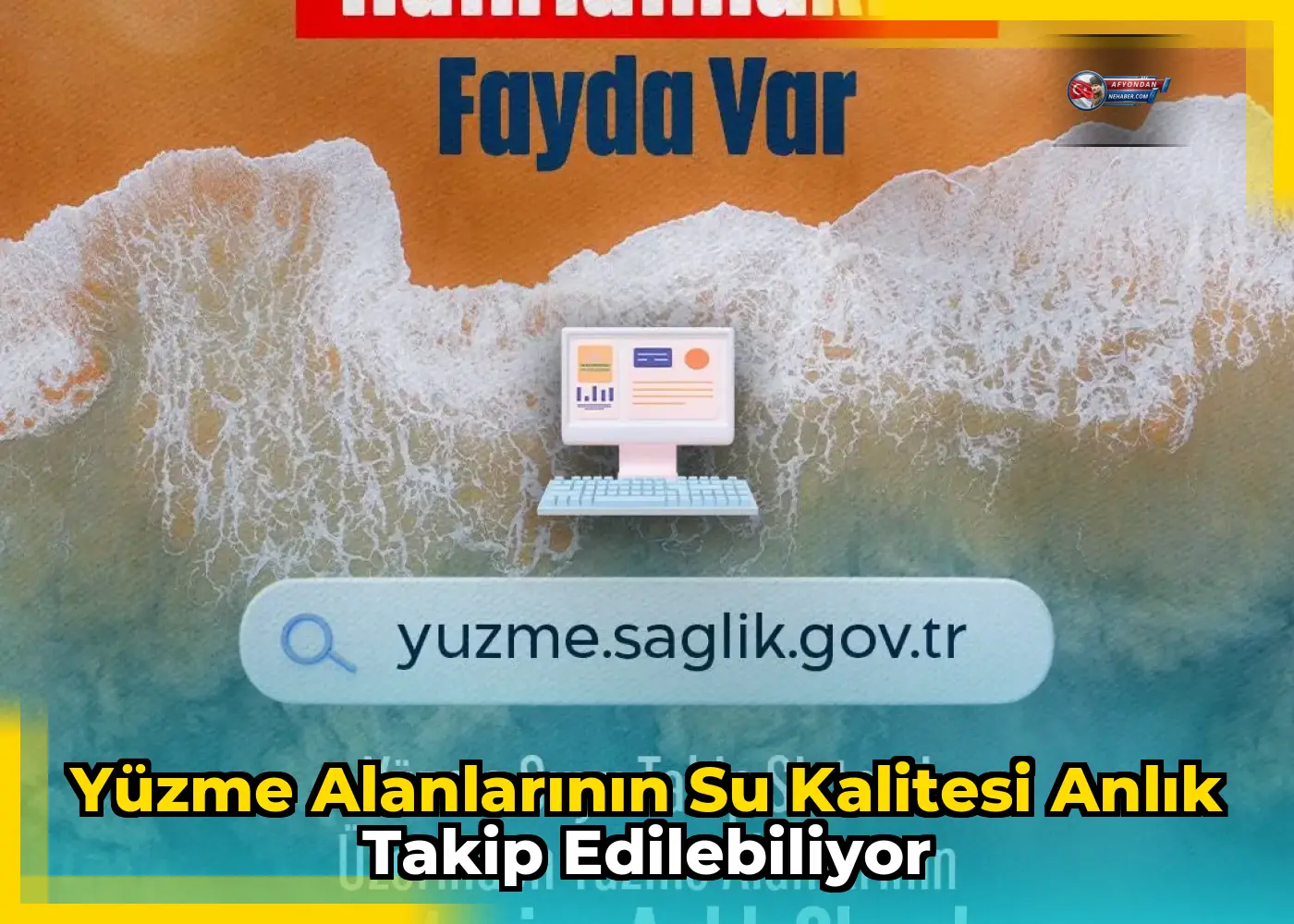 Yüzme alanlarının su kalitesi anlık takip edilebiliyor