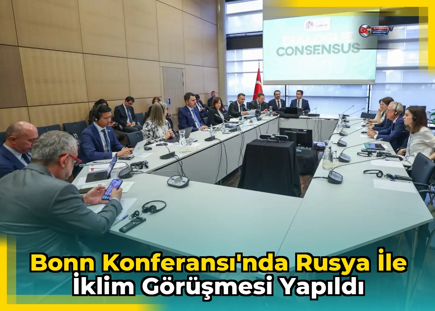 Bonn Konferansı'nda Rusya ile iklim görüşmesi yapıldı