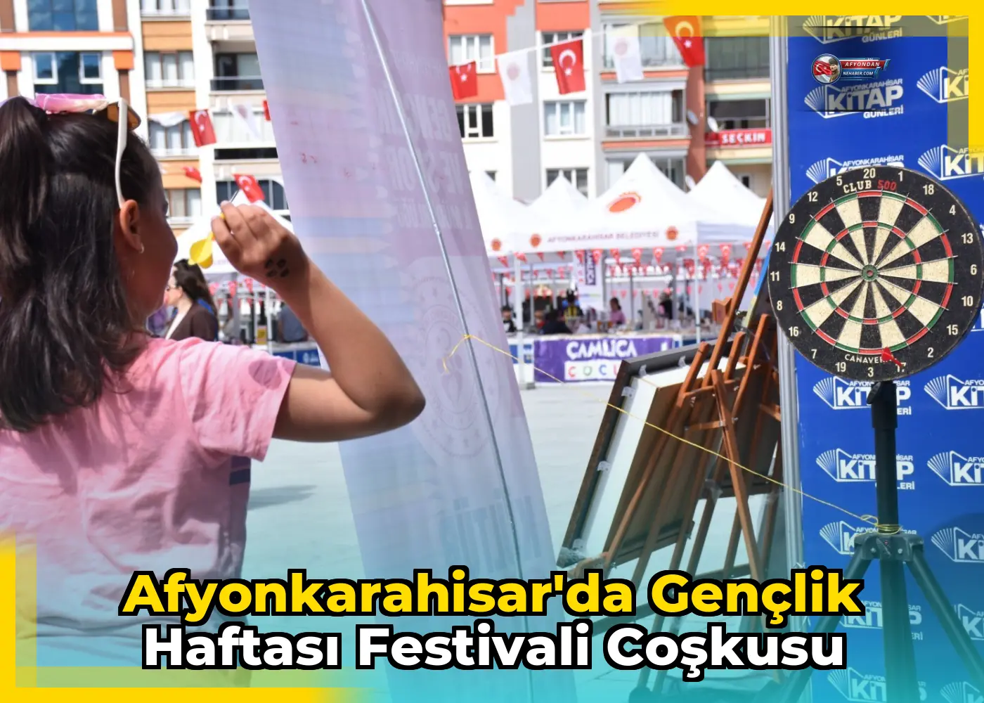 Afyonkarahisar'da Gençlik Haftası Festivali Coşkusu
