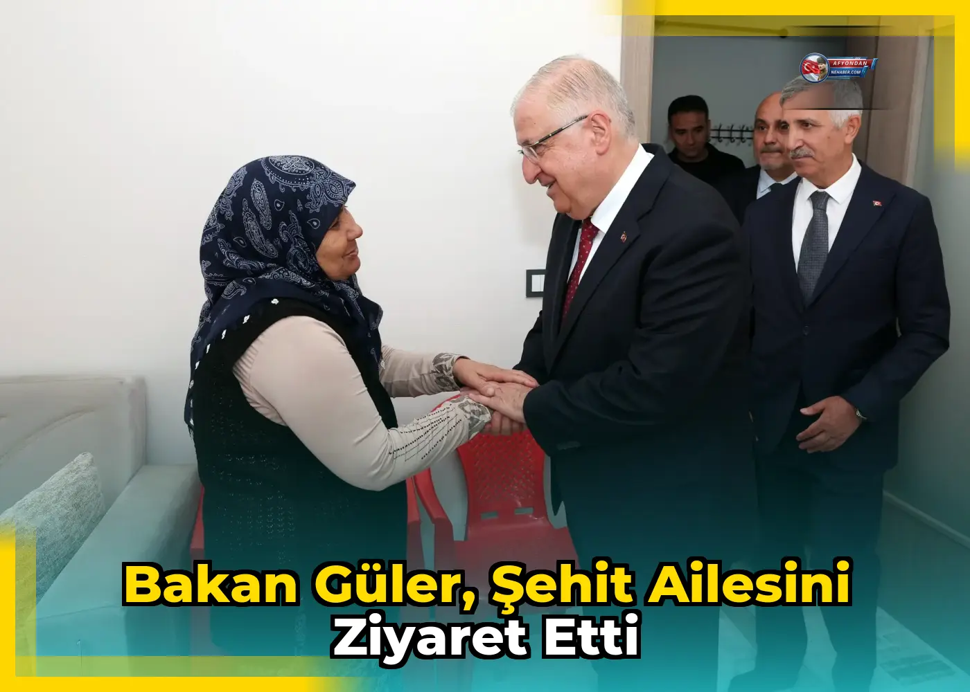 Bakan Güler, Şehit Ailesini Ziyaret Etti