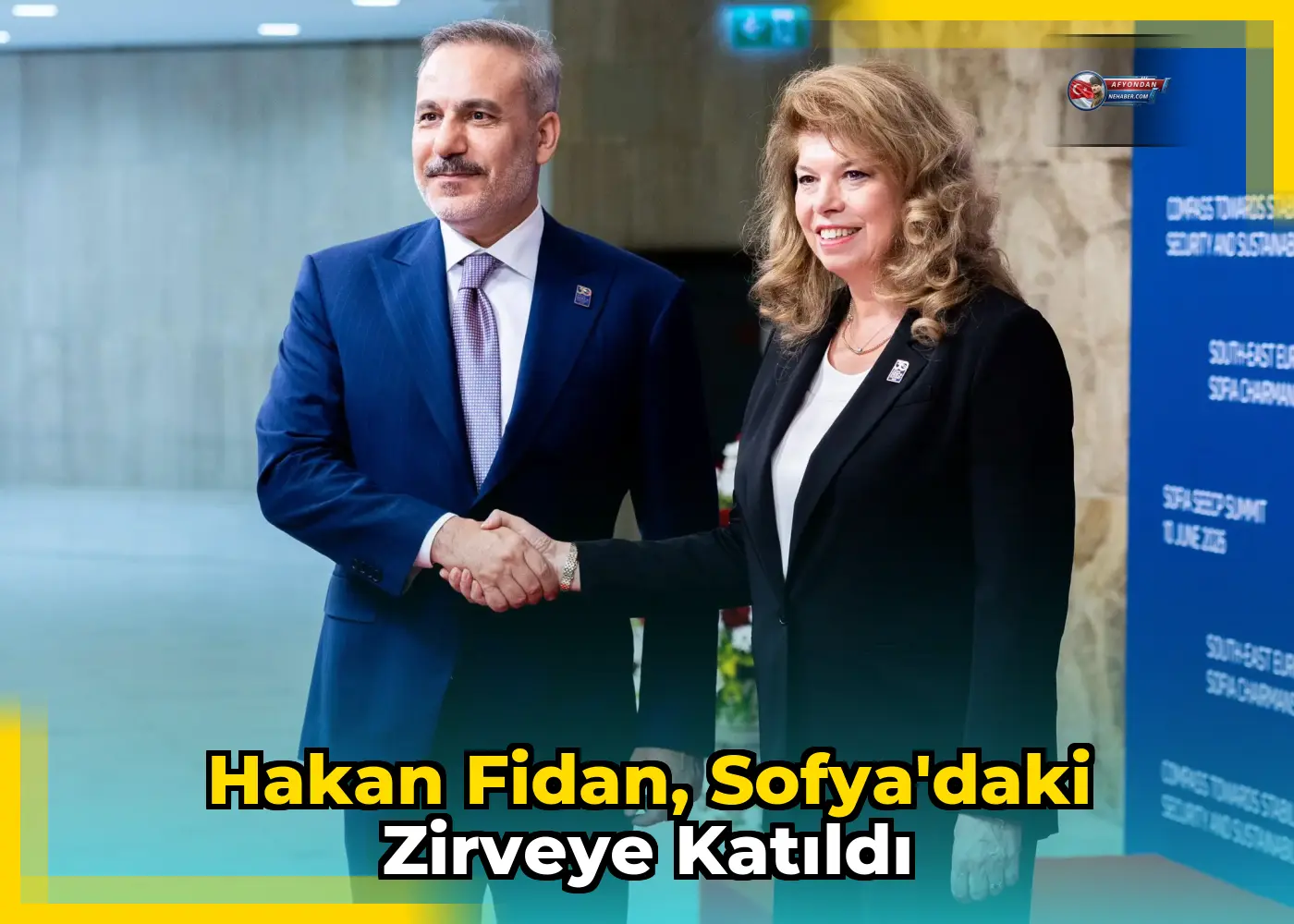 Hakan Fidan, Sofya'daki Zirveye Katıldı