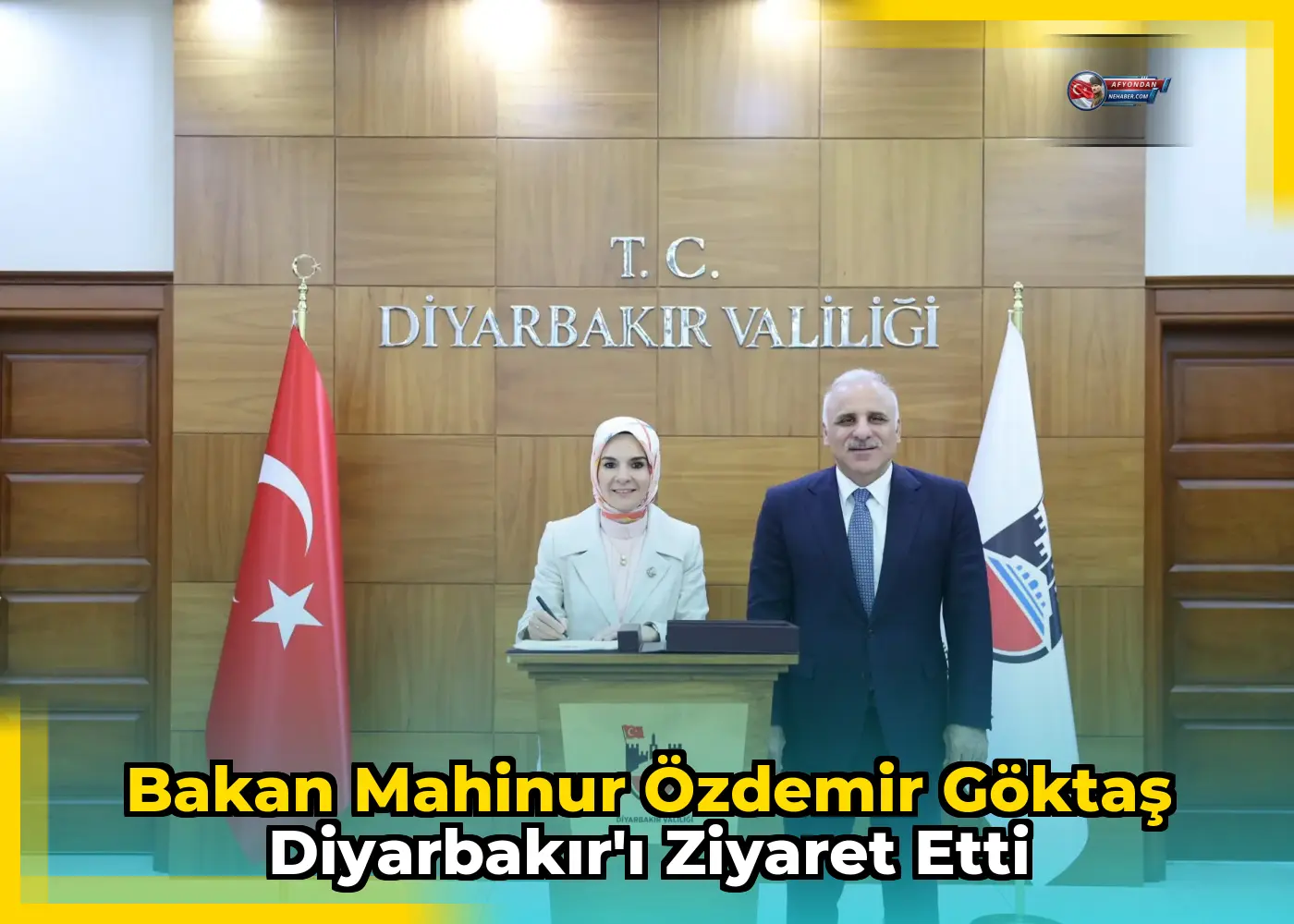 Bakan Mahinur Özdemir Göktaş Diyarbakır'ı ziyaret etti