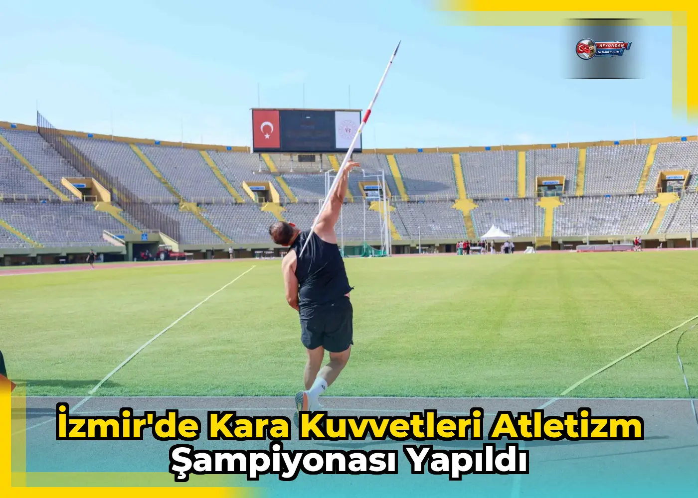 İzmir'de Kara Kuvvetleri Atletizm Şampiyonası Yapıldı