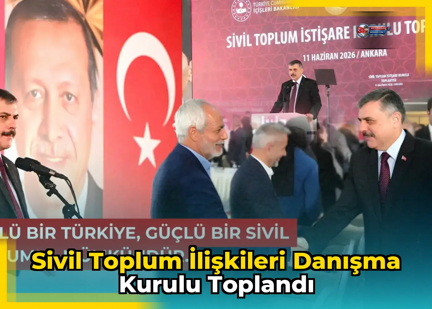 Sivil Toplum İlişkileri Danışma Kurulu Toplandı