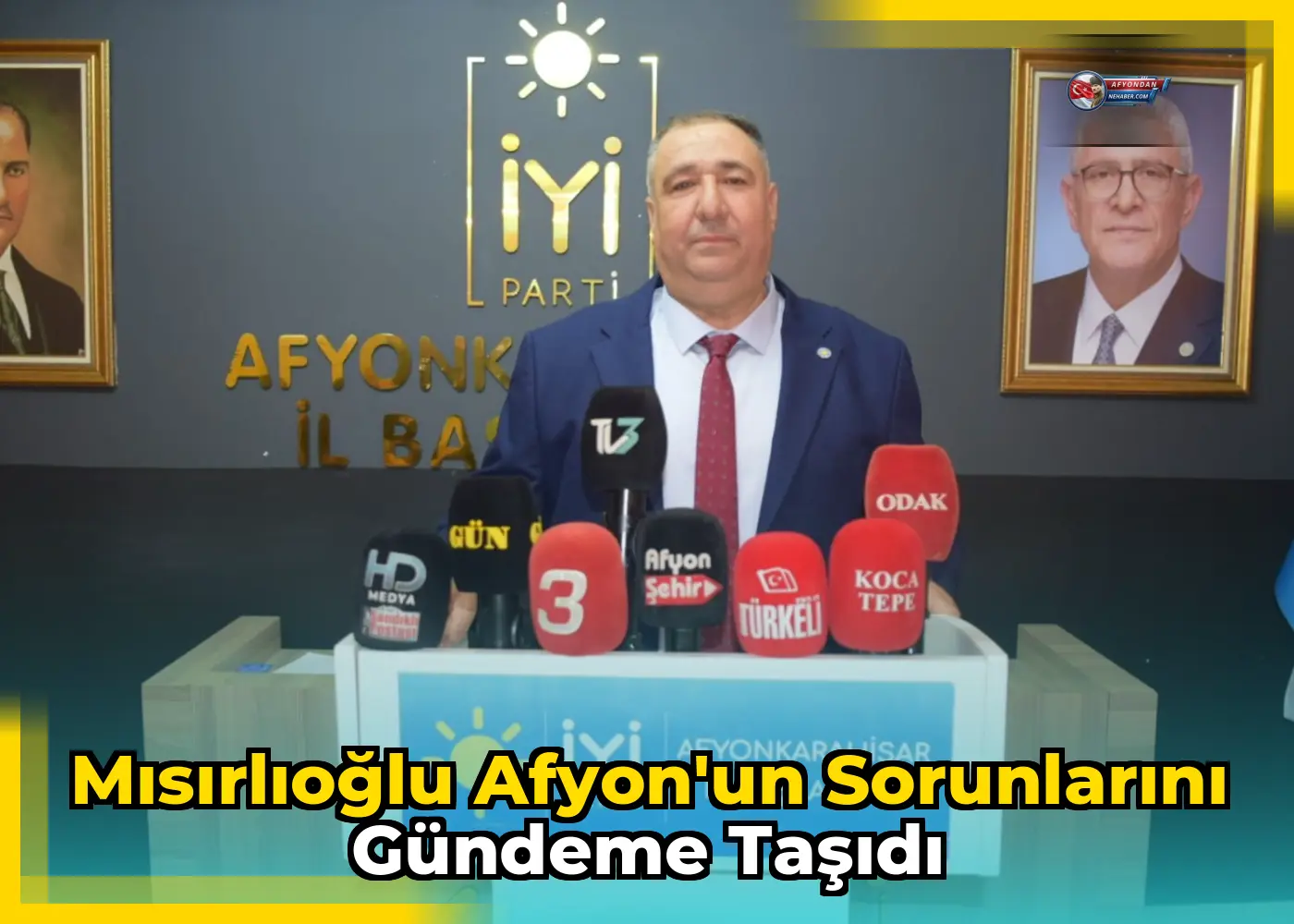 Mısırlıoğlu Afyon'un Sorunlarını Gündeme Taşıdı
