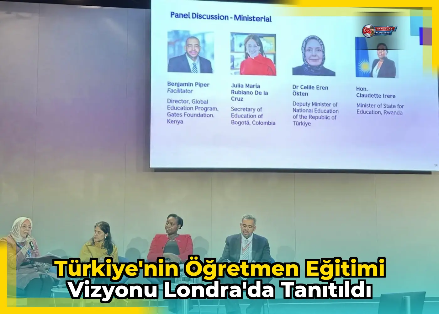 Türkiye'nin Öğretmen Eğitimi Vizyonu Londra'da Tanıtıldı