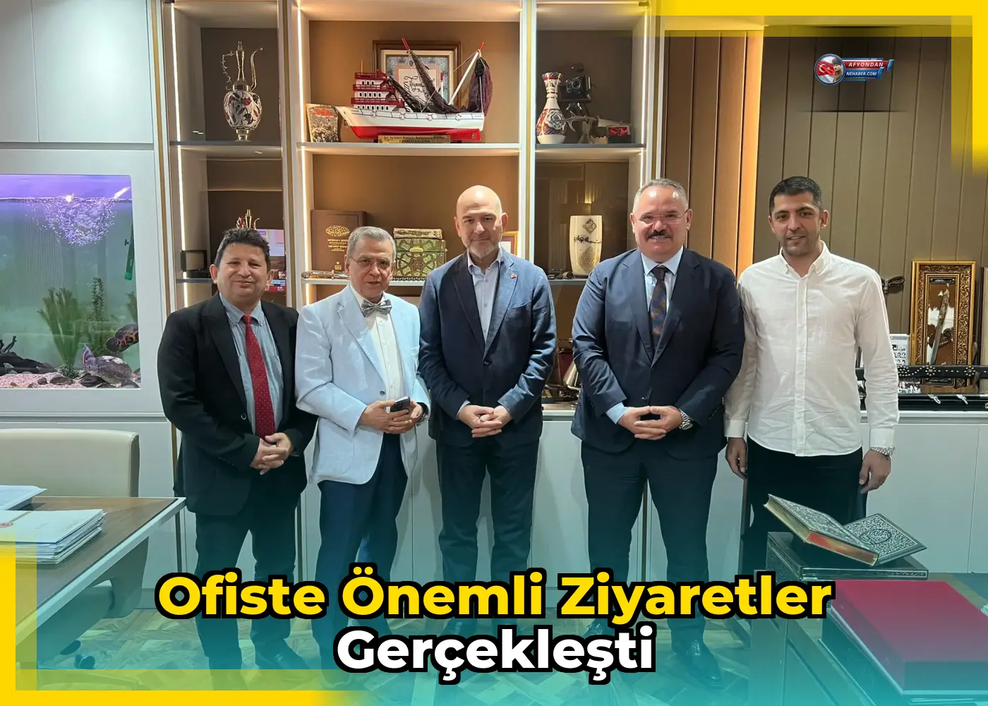 Ofiste önemli ziyaretler gerçekleşti