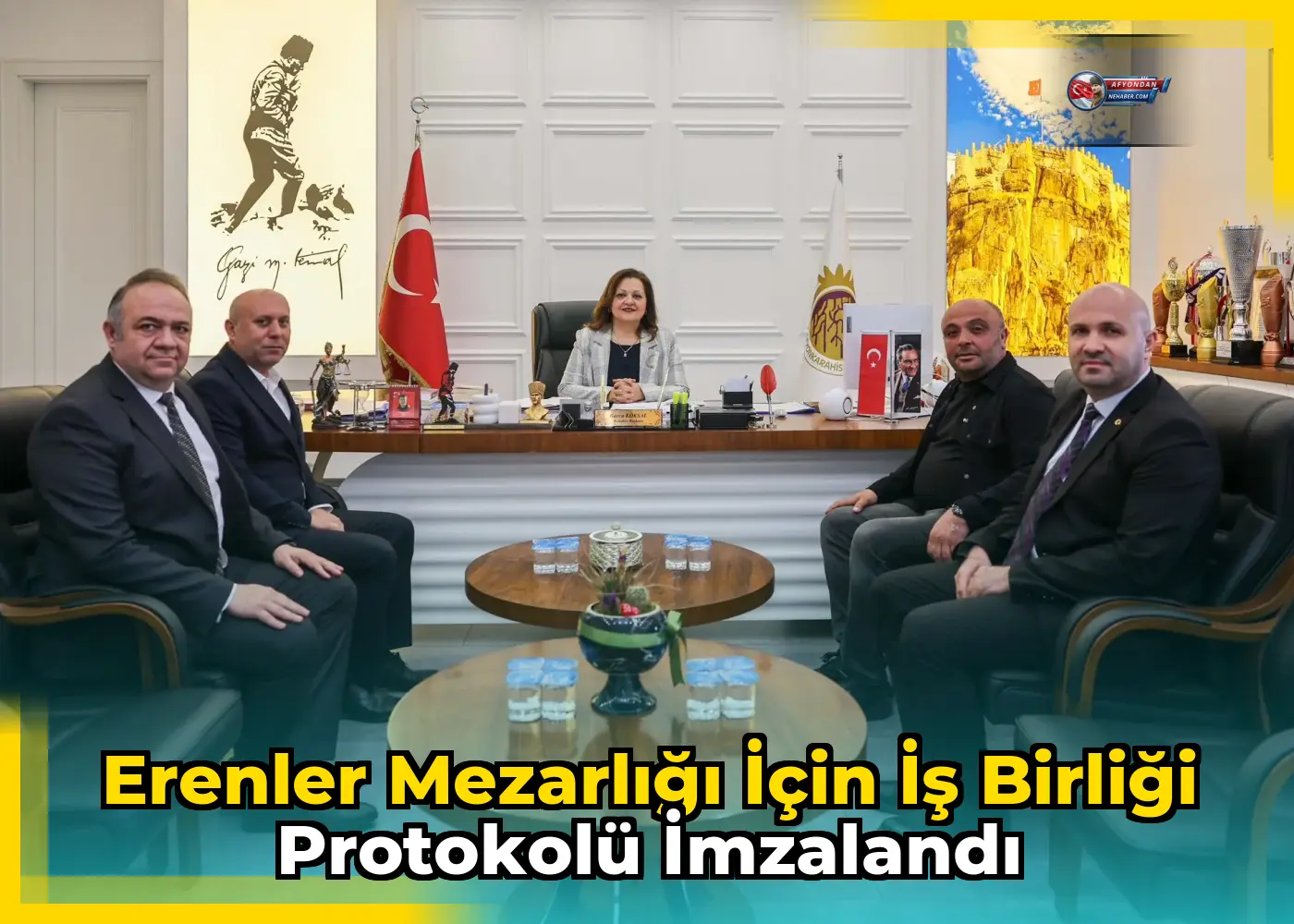 Erenler Mezarlığı için iş birliği protokolü imzalandı